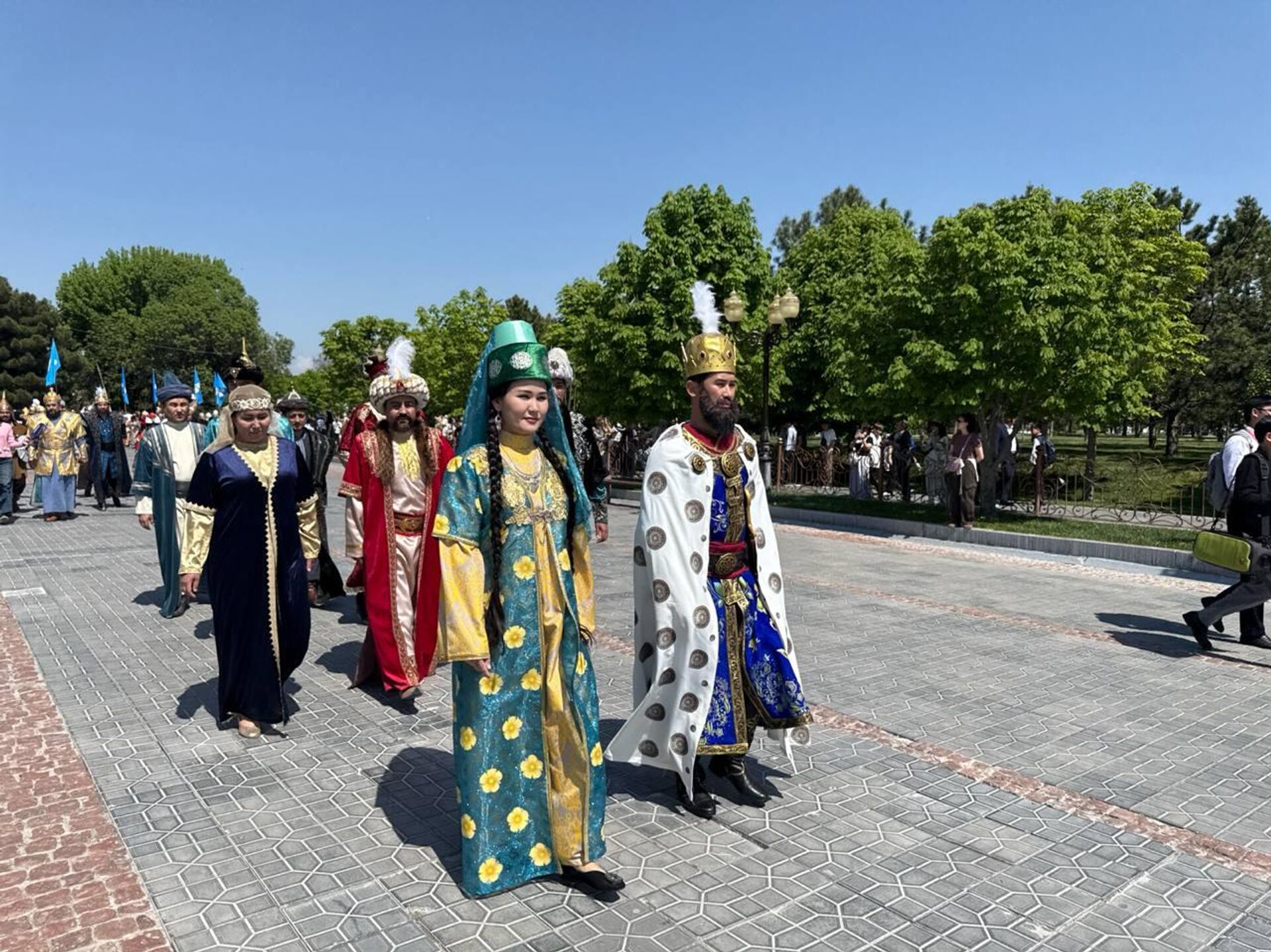 V Samarkande proxodit teatralniy festival Obraz Amira Temura na ssene - Sputnik O‘zbekiston, 1920, 11.04.2026