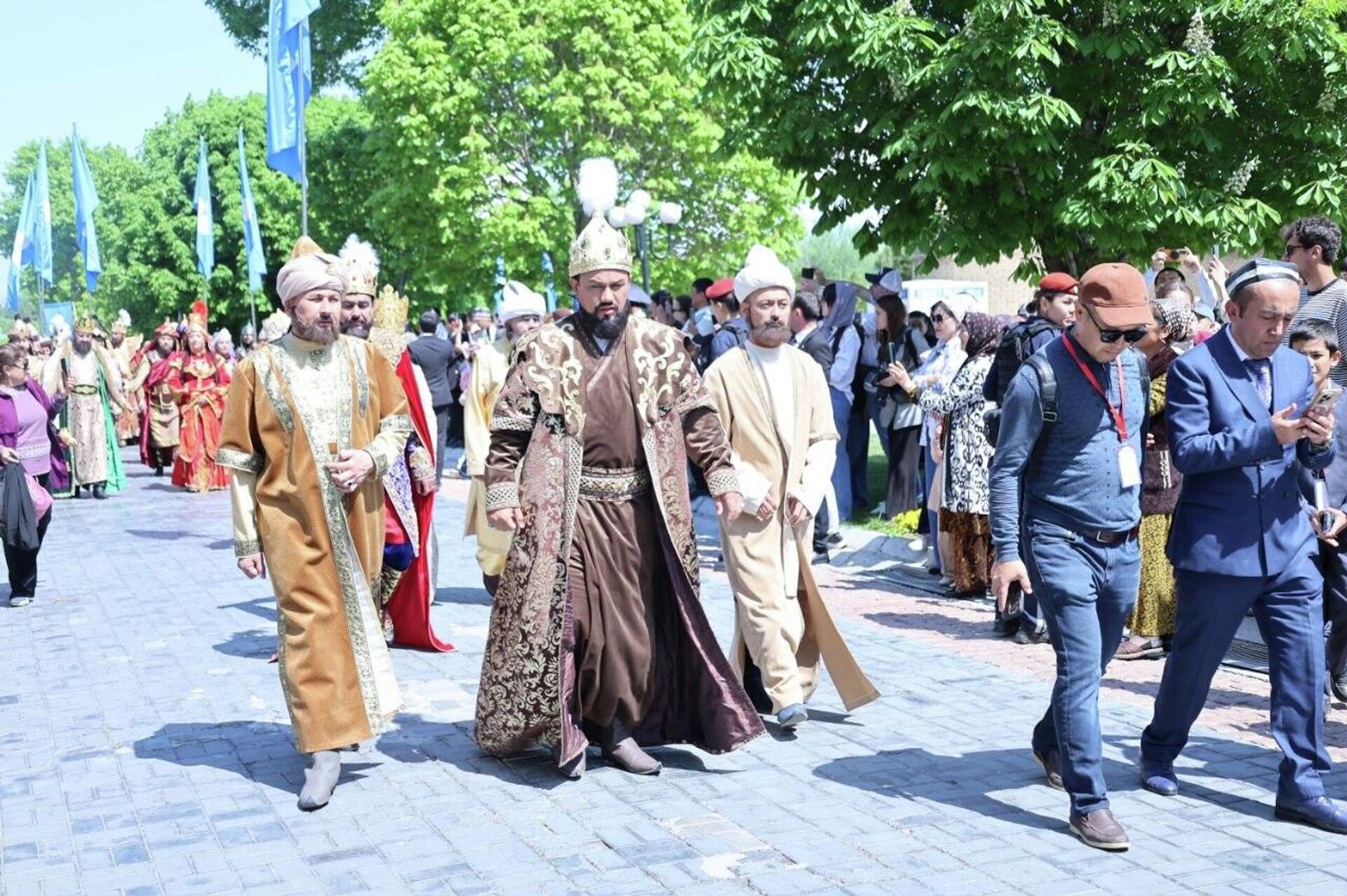 V Samarkande proxodit teatralniy festival Obraz Amira Temura na ssene - Sputnik O‘zbekiston, 1920, 11.04.2026