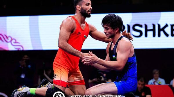 ‍Сборная Узбекистана завоевала еще 2 медали на чемпионате Азии по спортивной борьбе - Sputnik Узбекистан