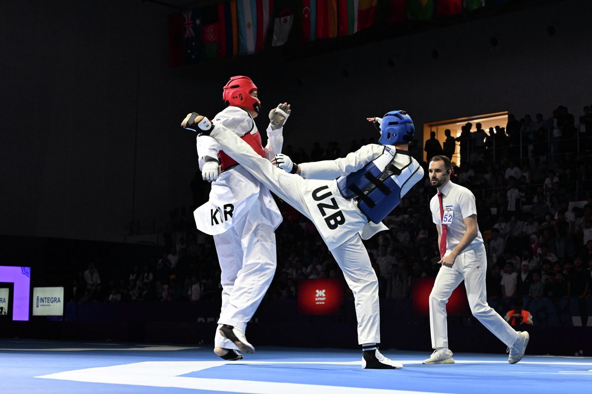 Состоялась церемония открытия чемпионата мира по таэквондо WT среди молодёжи  - Sputnik Узбекистан, 1920, 13.04.2026