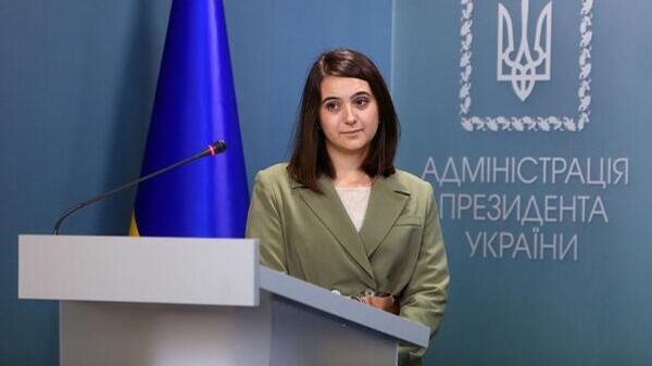 Экс пресс-секретарь президента Украины Юлия Мендель (архивное фото) - Sputnik Ўзбекистон