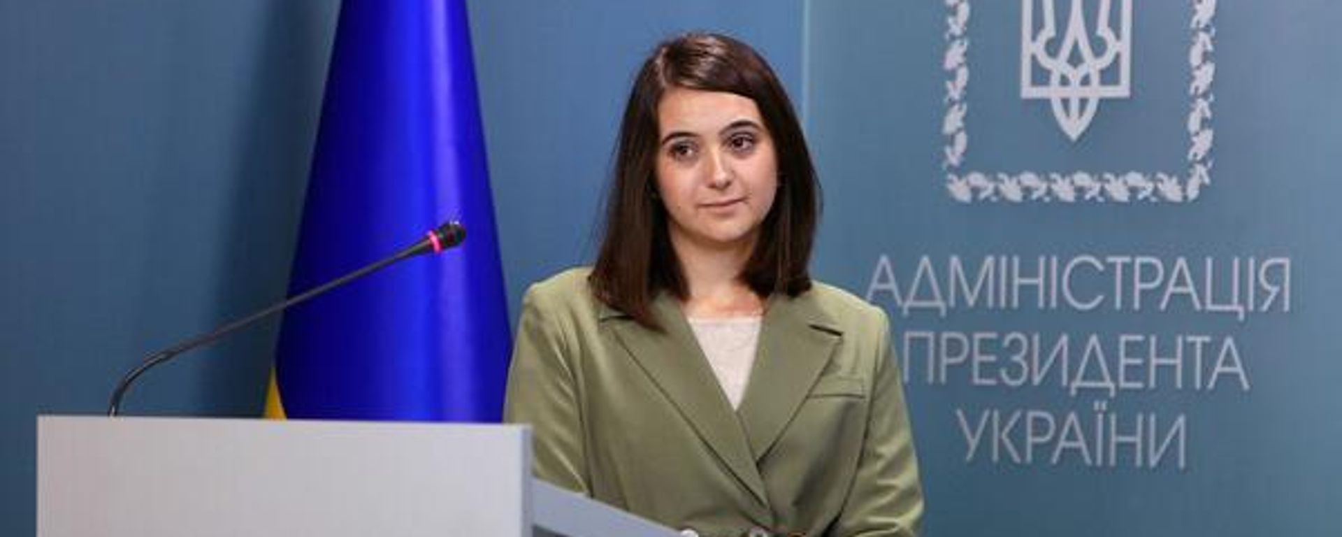 Eks press-sekretar prezidenta Ukraini Yuliya Mendel (arxivnoe foto) - Sputnik O‘zbekiston, 1920, 02.08.2026