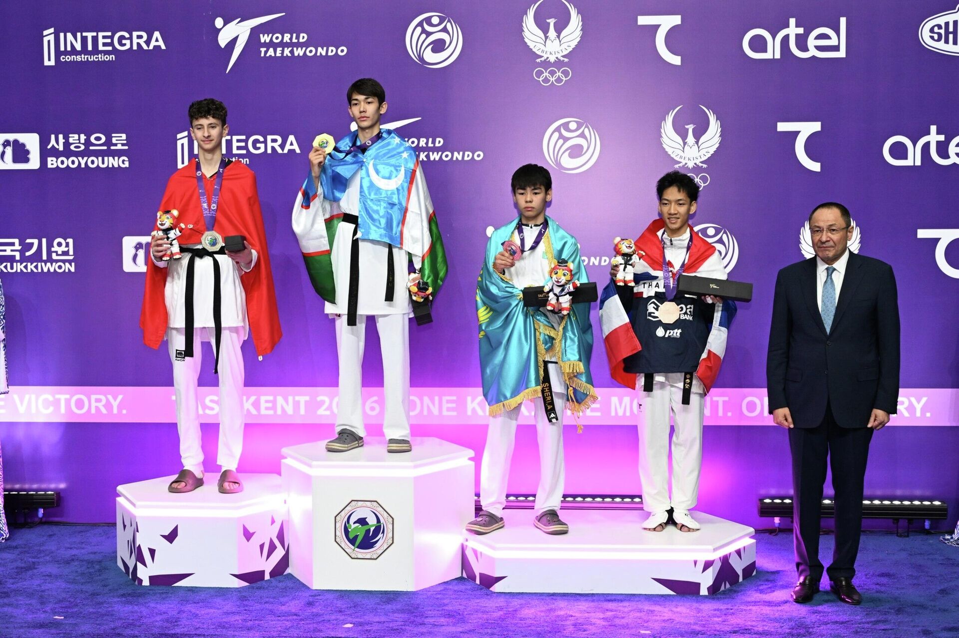 В Ташкенте завершился чемпионат мира по таэквондо WT - Sputnik Узбекистан, 1920, 18.04.2026