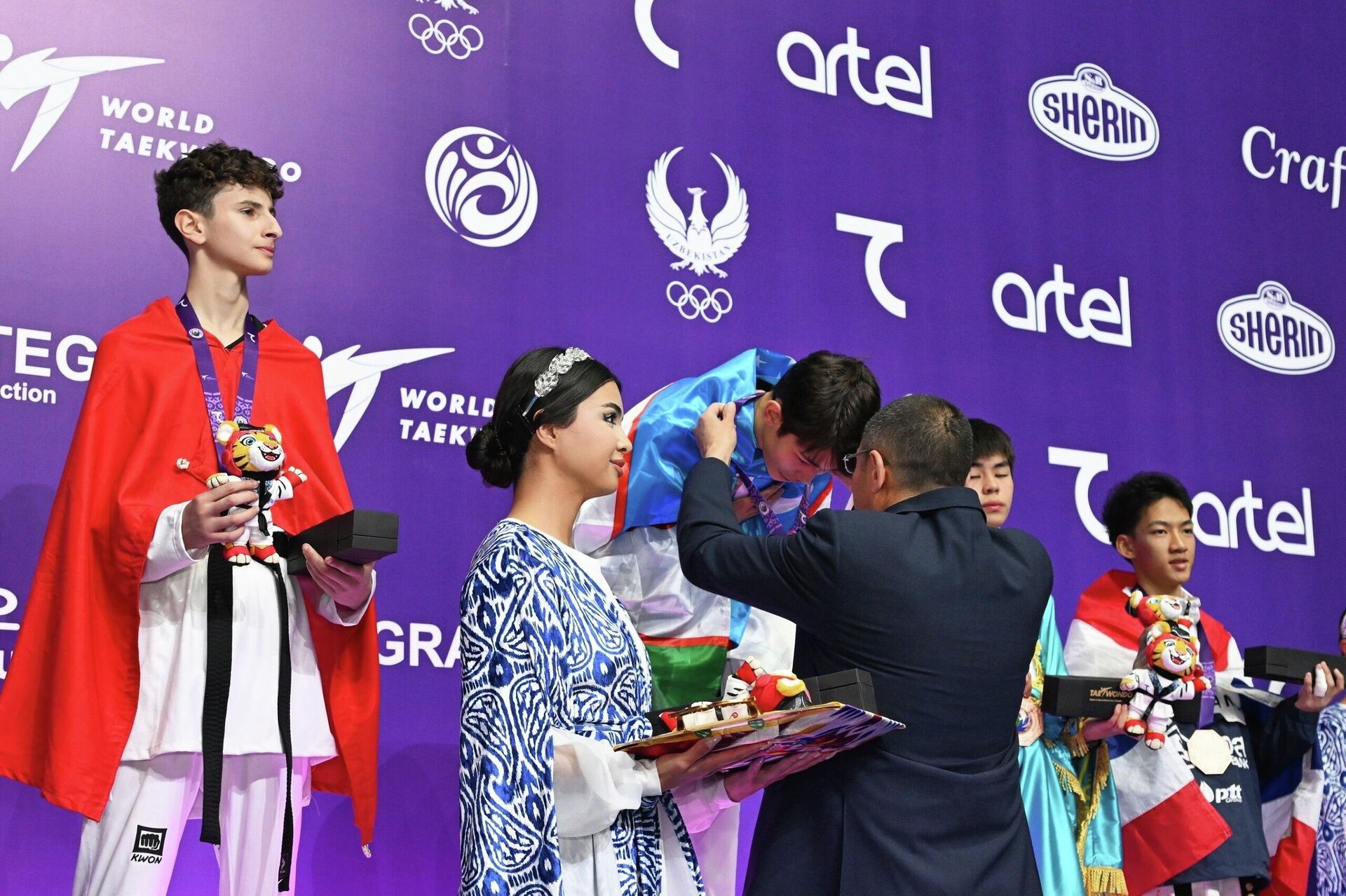 В Ташкенте завершился чемпионат мира по таэквондо WT - Sputnik Узбекистан, 1920, 18.04.2026