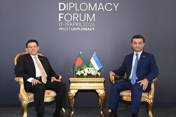 В рамках Анталийского дипломатического форума Саидов встретился  с министрами ряда стран - Sputnik Узбекистан