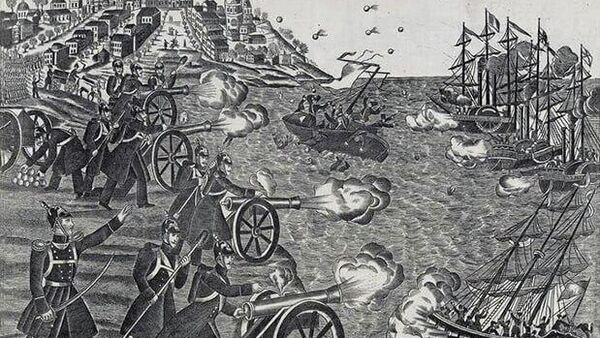 Вот ваши орудия! — 22 апреля 1854 года четырёхорудийная батарея прапорщика Щёголева спасла Одессу от вражеского флота - Sputnik Узбекистан