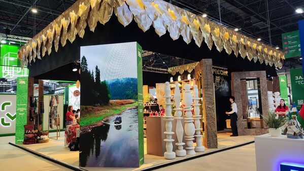 Универмаг НЦ Россия на выставке ИННОПРОМ. Центральная Азия - Sputnik Узбекистан