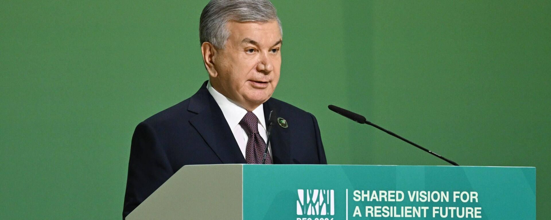 Shavkat Mirziyoyev prinyal uchastie v seremonii otkritiya Regionalnogo ekologicheskogo sammita - Sputnik O‘zbekiston, 1920, 22.04.2026
