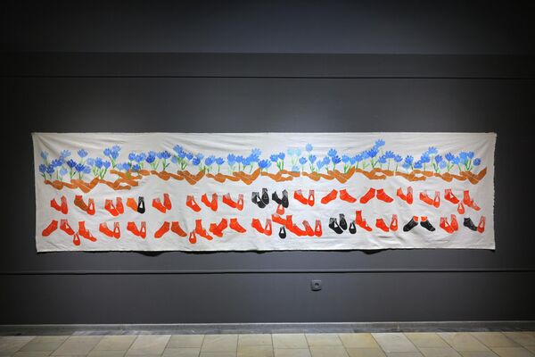 Personalnaya vistavka tureskoy xudojnisi Burdjyu Gunay - Sputnik O‘zbekiston