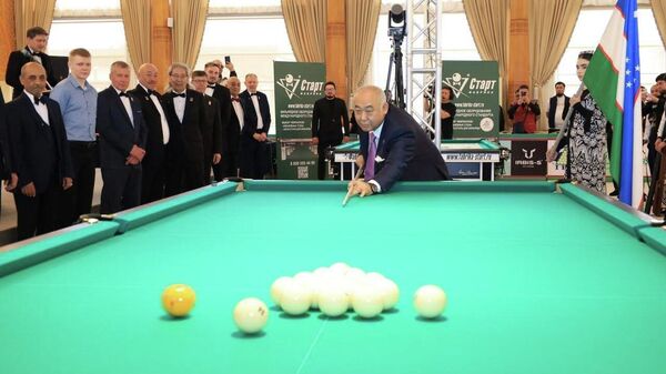 В Самарканде собрались сильнейшие бильярдисты мира - Sputnik Узбекистан