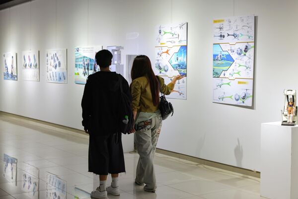 Выставка студентов ТГТУ технологии и национальные традиции - Sputnik Узбекистан