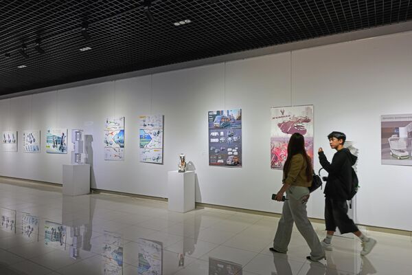 Выставка студентов ТГТУ технологии и национальные традиции - Sputnik Узбекистан