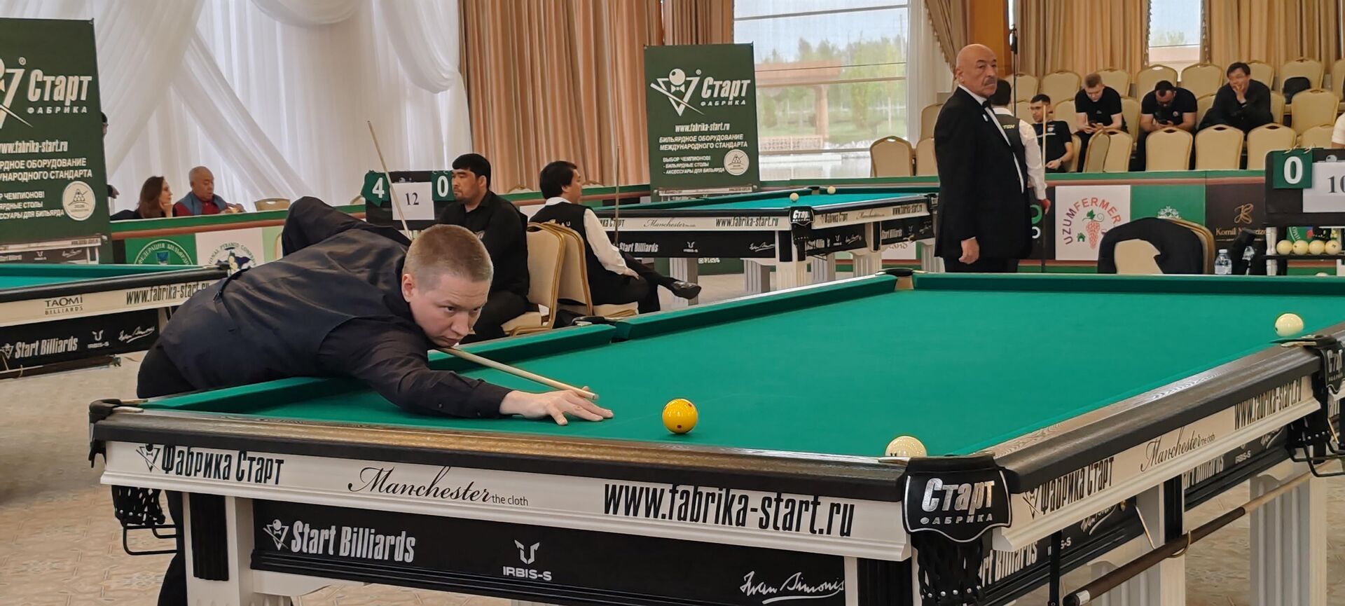 В Самарканде проходит чемпионат мира по бильярду - Sputnik Узбекистан, 1920, 23.04.2026