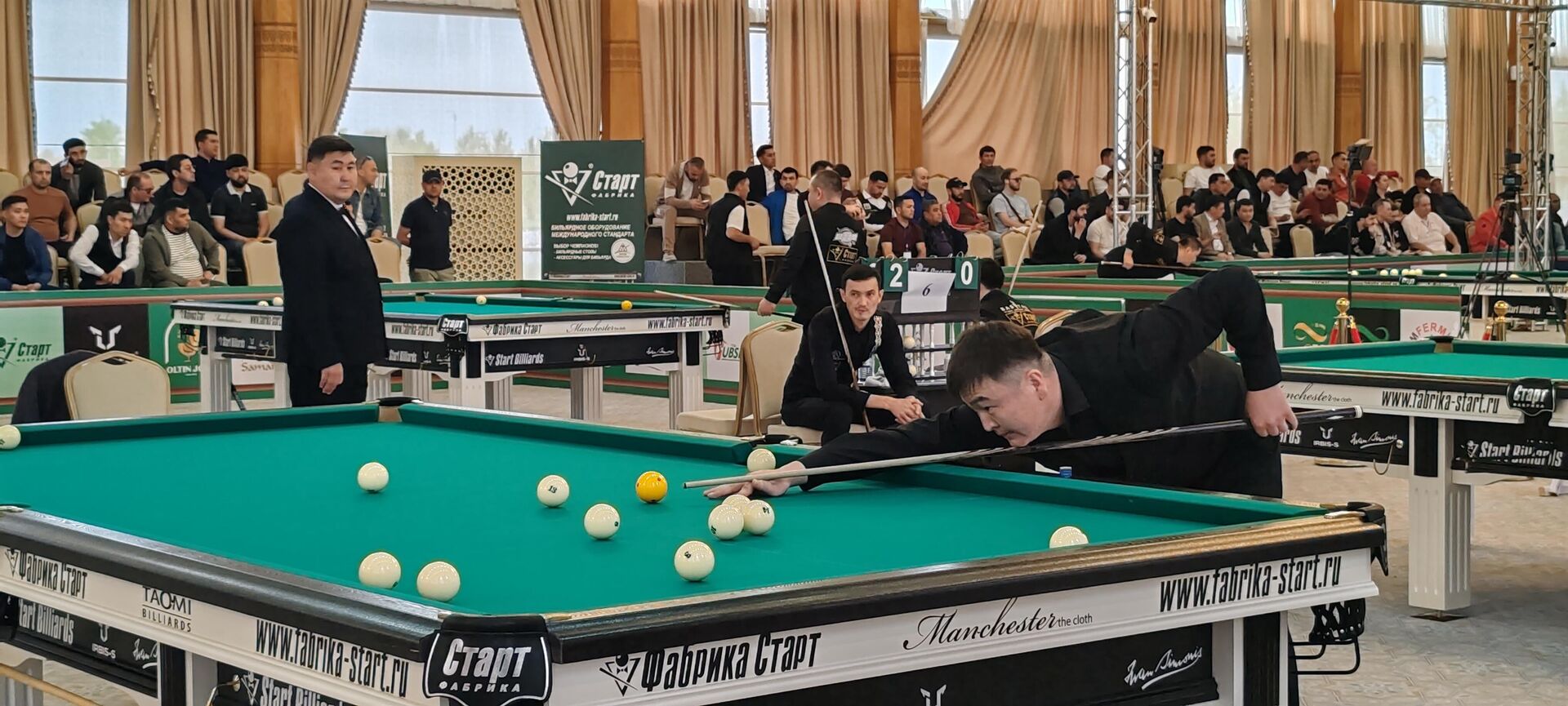 В Самарканде проходит чемпионат мира по бильярду - Sputnik Узбекистан, 1920, 23.04.2026