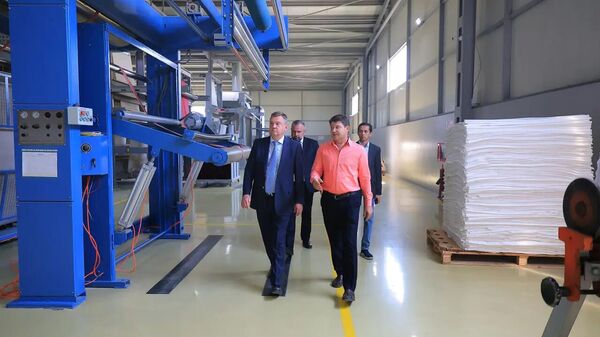  Делегация во главе с вице-губернатором Санкт-Петербурга Кириллом Поляковым посетила Бухарскую область. - Sputnik Узбекистан