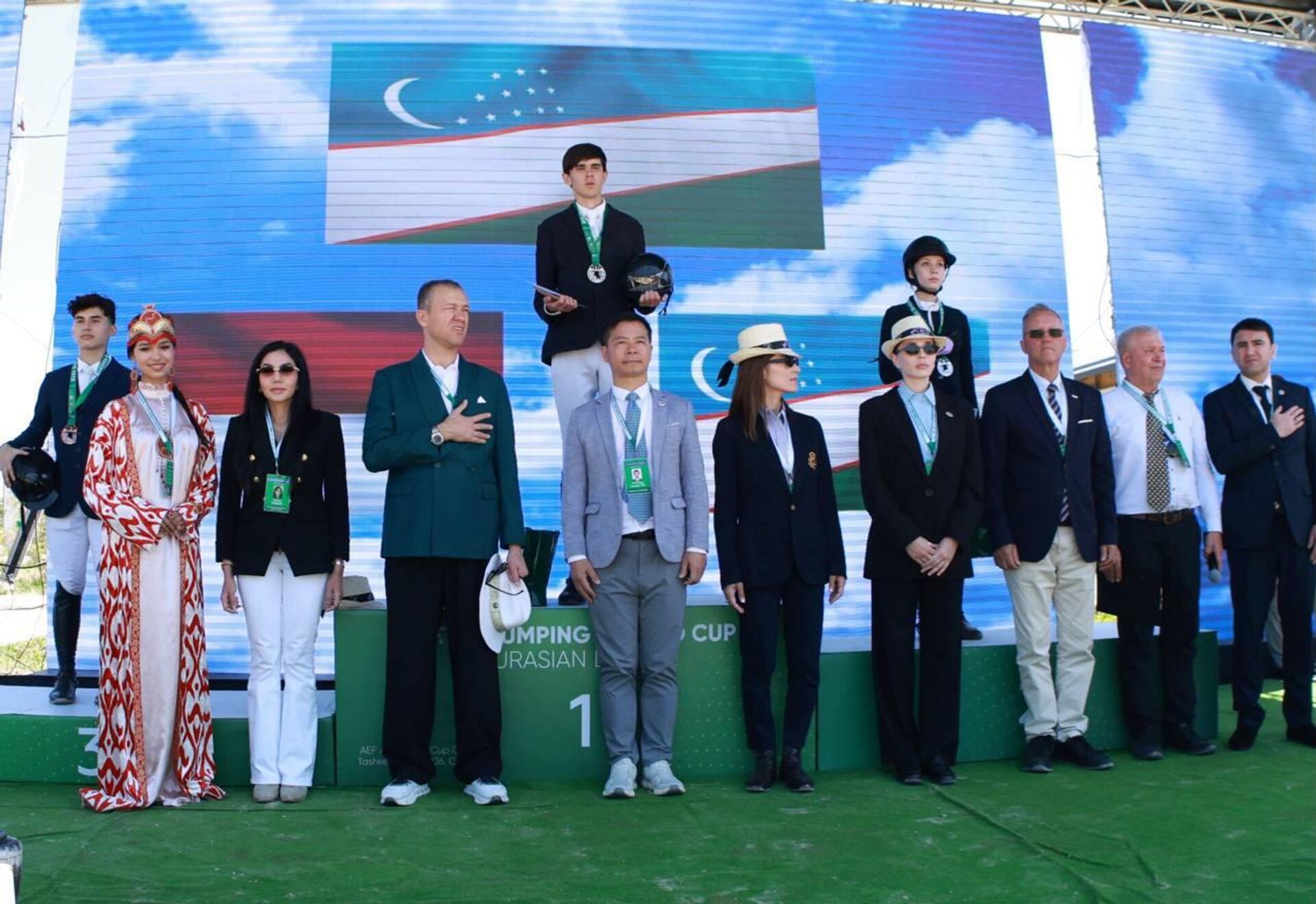 В Ташкенте стартовали международные соревнования по конкуру. - Sputnik Узбекистан, 1920, 25.04.2026