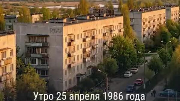 За день до атомной катастрофы: 25 апреля 1986 года стал последним днем обычной жизни в Припяти - Sputnik Узбекистан