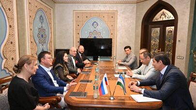 Встреча с делегацией во главе с президентом Евразийской ассоциации конного спорта Мариной Сечиной