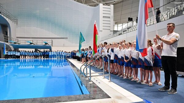 V Tashkente startoval mejdunarodniy turnir po sinxronnomu plavaniyu Suv parisi - Sputnik O‘zbekiston