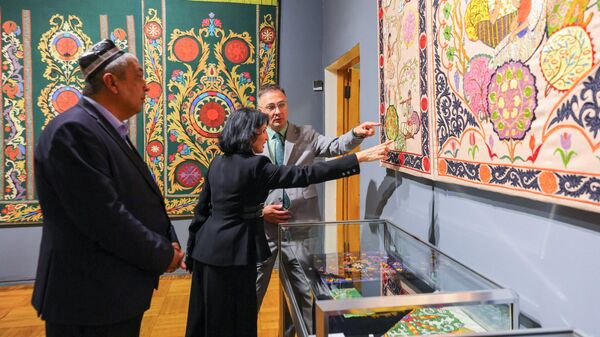 Язык орнаментов — эхо общего наследия в Ташкенте - Sputnik Узбекистан