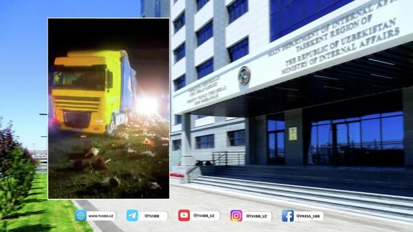 Два человека погибли в результате массового ДТП с участием грузовика в Ангрене - Sputnik Узбекистан