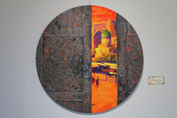 Umar Rajabovning “Yopiq eshik” nomli shaxsiy ko‘rgazmasi - Sputnik O‘zbekiston