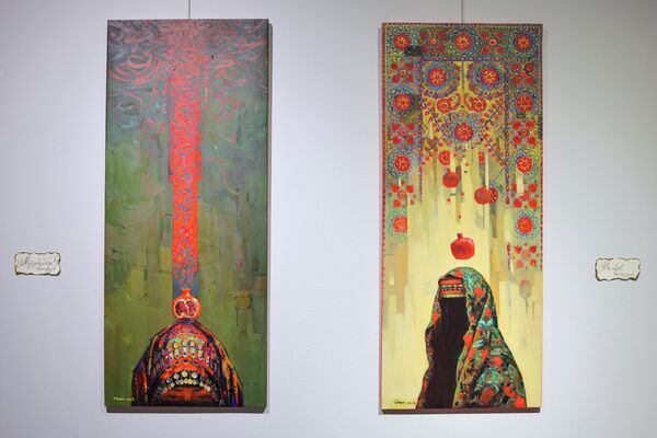 Umar Rajabovning “Yopiq eshik” nomli shaxsiy ko‘rgazmasi - Sputnik O‘zbekiston