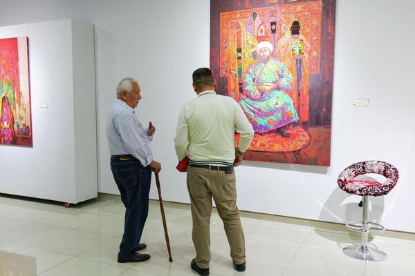 Umar Rajabovning “Yopiq eshik” nomli shaxsiy ko‘rgazmasi - Sputnik O‘zbekiston