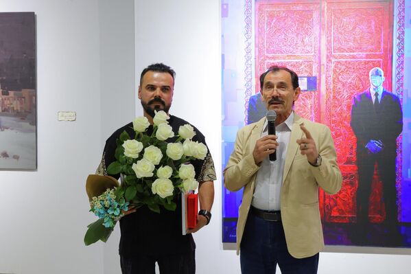 Umar Rajabovning “Yopiq eshik” nomli shaxsiy ko‘rgazmasi - Sputnik O‘zbekiston