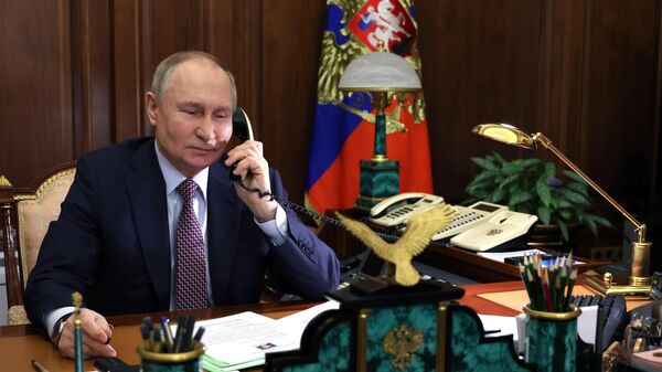 Президент РФ Владимир Путин  - Sputnik Узбекистан