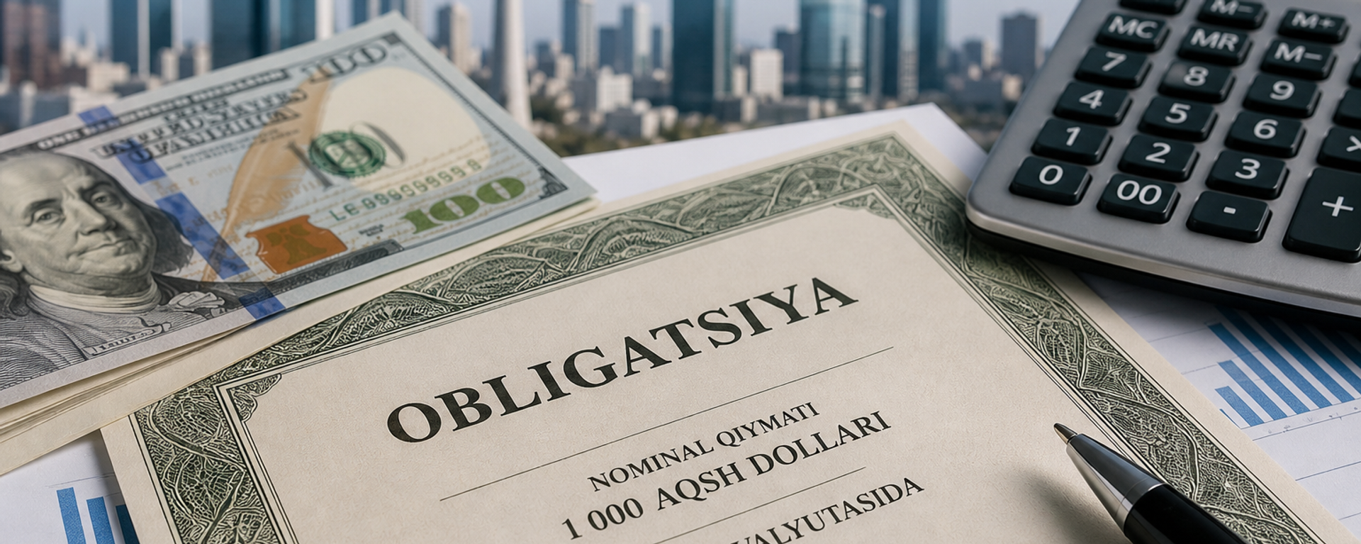 V Uzbekistane ustanovlen poradok vipuska obligatsiy v dollarax - Sputnik O‘zbekiston, 1920, 04.05.2026