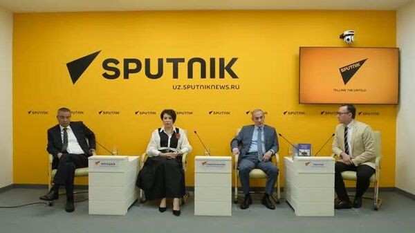 Отрадно видеть, что сегодня в Узбекистане знают и помнят о Великой Победе, — отметил научный директор Российского военно-исторического общества Михаил Мягков в МПЦ @SputnikUzbekistan - Sputnik Узбекистан