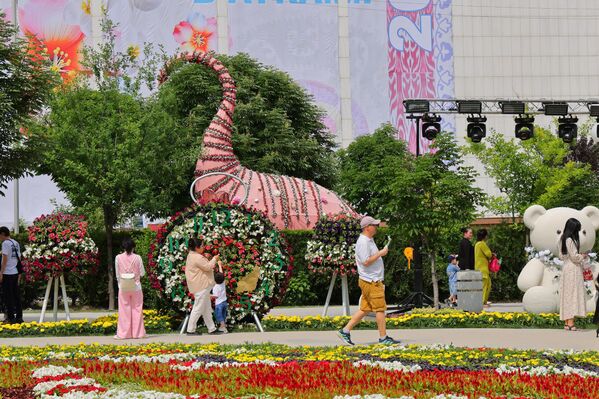 Фестиваль цветов Tashkent Flowers Fest 2026 - Sputnik Узбекистан