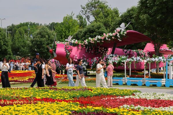 Фестиваль цветов Tashkent Flowers Fest 2026 - Sputnik Узбекистан