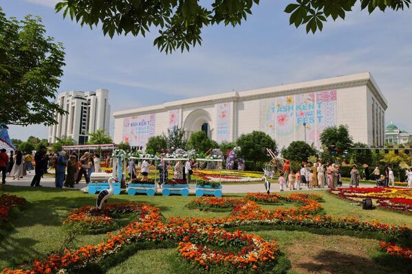 Фестиваль цветов Tashkent Flowers Fest 2026 - Sputnik Узбекистан