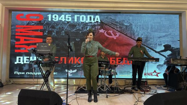 В Ташкенте прошло мероприятие, посвященное празднованию Великой Победы.  - Sputnik Ўзбекистон