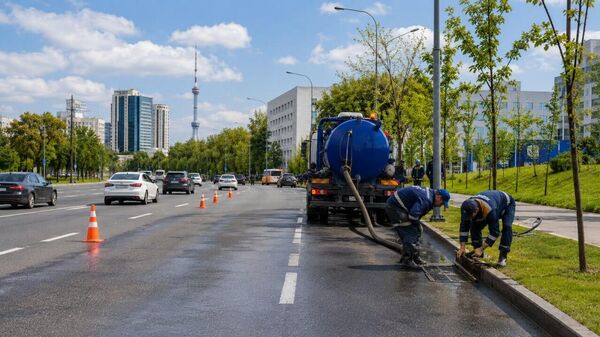 10 мая в результате осадков в Ташкенте поступили обращения о скоплении воды в 23 пунктах города - Sputnik Ўзбекистон