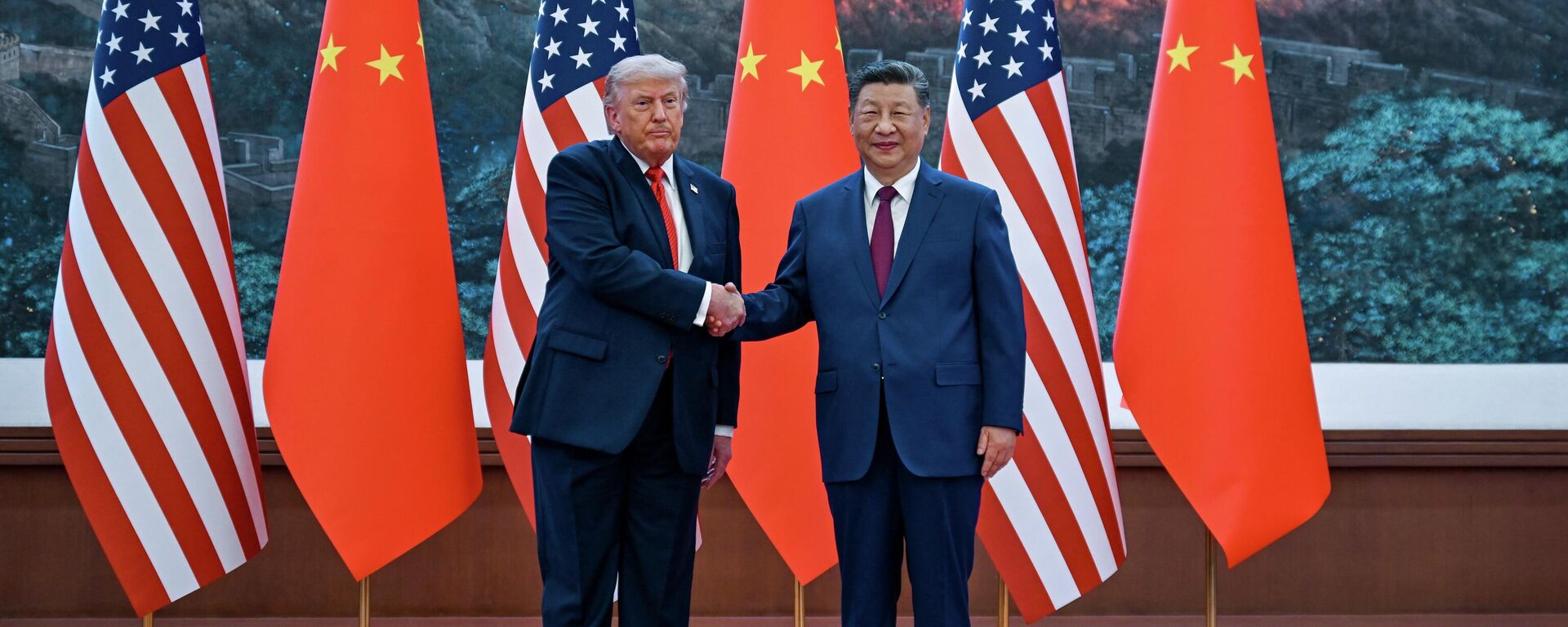 Состоялись переговоры президента США Дональда Трампа и председателя КНР Си Цзиньпина - Sputnik Ўзбекистон, 1920, 14.05.2026