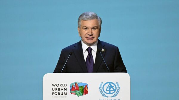 Выступление Шавката Мирзиёева на 13-й сессии Всемирного форума по урбанизации - Sputnik Ўзбекистон