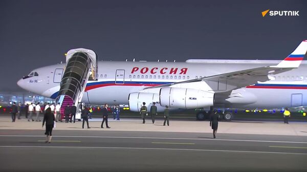 Владимир Путин прибыл с двухдневным визитом в Китай - Sputnik Узбекистан