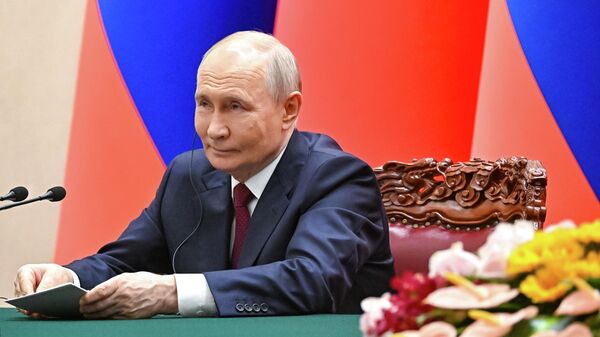 Официальный визит президента РФ Владимира Путина в Пекин - Sputnik Ўзбекистон