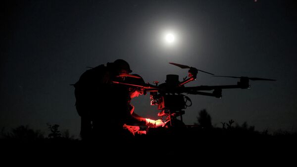 Украинский дрон - Sputnik Ўзбекистон
