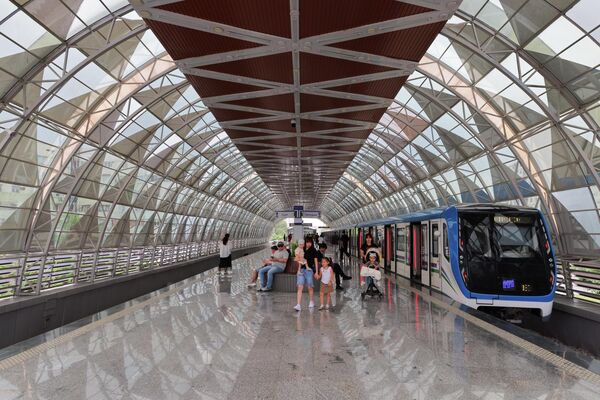 Toshkent shahrida yer usti halqa metro yo‘li - Sputnik O‘zbekiston