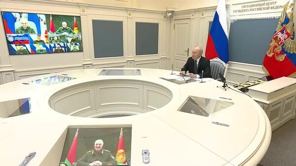 Во время совместных учений ядерных сил России и Беларуси отработают практические пуски баллистических и крылатых ракет, сообщил Путин - Sputnik Узбекистан