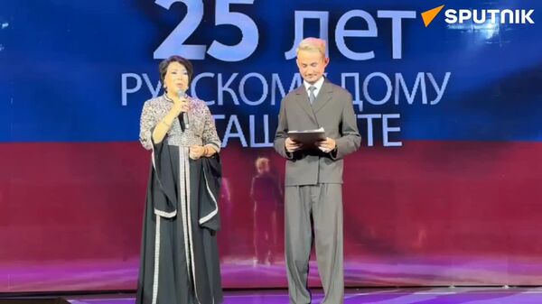 Сосо Павлиашвили и Севара Назархан выступили на концерте в честь 25-летия Россотрудничества в Узбекистане - Sputnik Узбекистан
