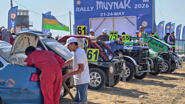 V Muynakskom rayone Karakalpakstana proshel otkritiy chempionat Uzbekistana Rally Muynak – 2026 - Sputnik O‘zbekiston