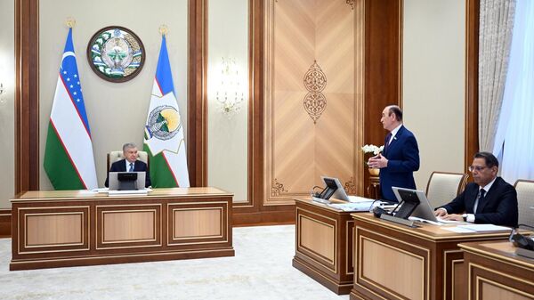 Президент ознакомился с презентацией предложений по подготовке научных кадров - Sputnik Ўзбекистон