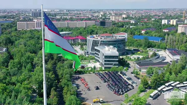 Сотрудникам Управления благоустройства Ташкента передали электромотоциклы - Sputnik Узбекистан