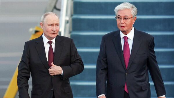 Gosudarstvenniy vizit prezidenta RF Vladimira Putina v Kazaxstan - Sputnik O‘zbekiston