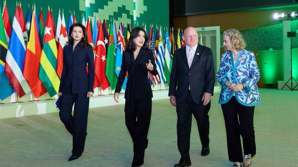 На выставке Eco Expo Central Asia в Самарканде подписали соглашения о грантах на 80 млн и инвестициях более чем на 520 млн в зеленые проекты - Sputnik Узбекистан